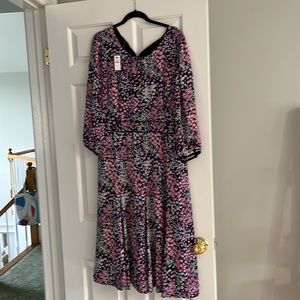 Floral Talbots Midi Dress